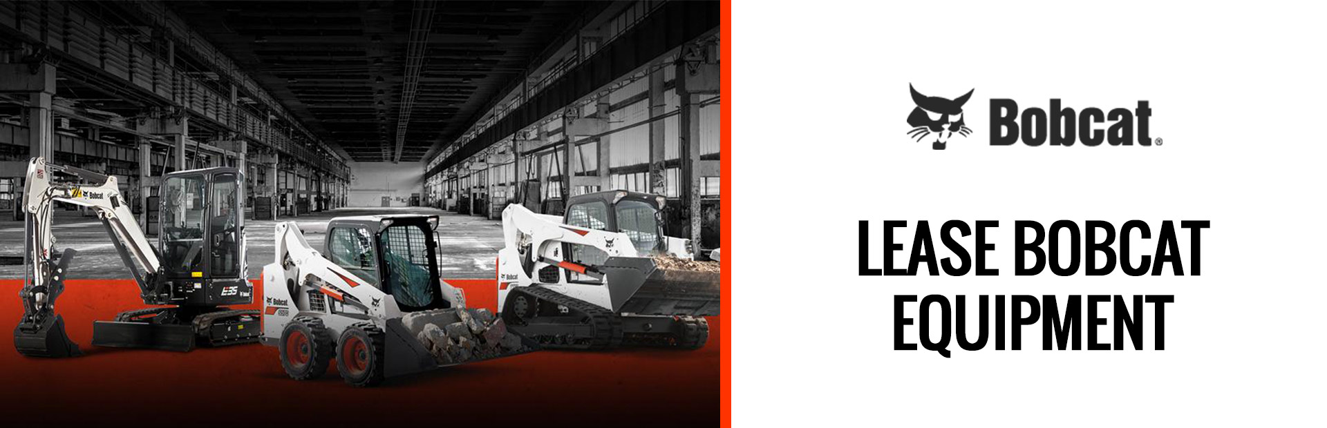 Bobcat: Lease Bobcat equipment